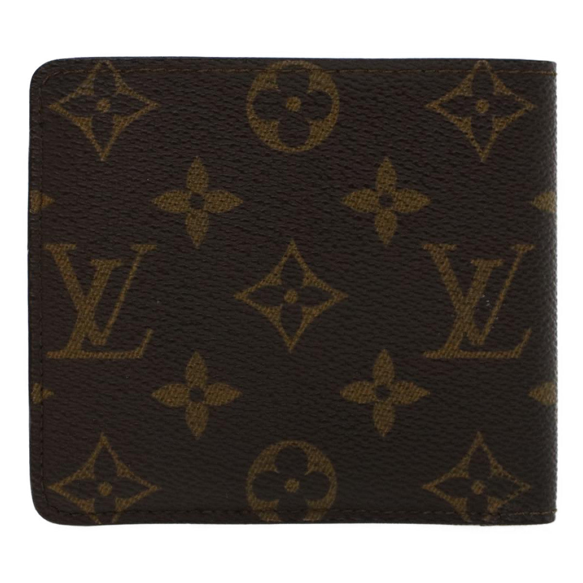 LOUIS VUITTON Monogram Bifold Wallet LV Auth 45768