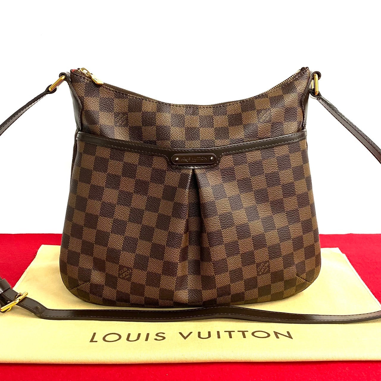 LOUIS VUITTON Shoulder Bag N42251 Leather, PVC Brown Damier Bloomsbury PM Women(Unisex)