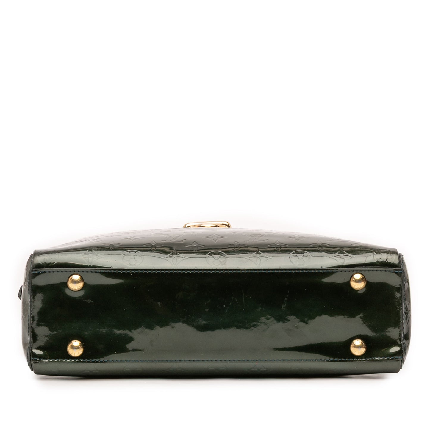 Green Louis Vuitton Monogram Vernis Melrose Avenue Handbag