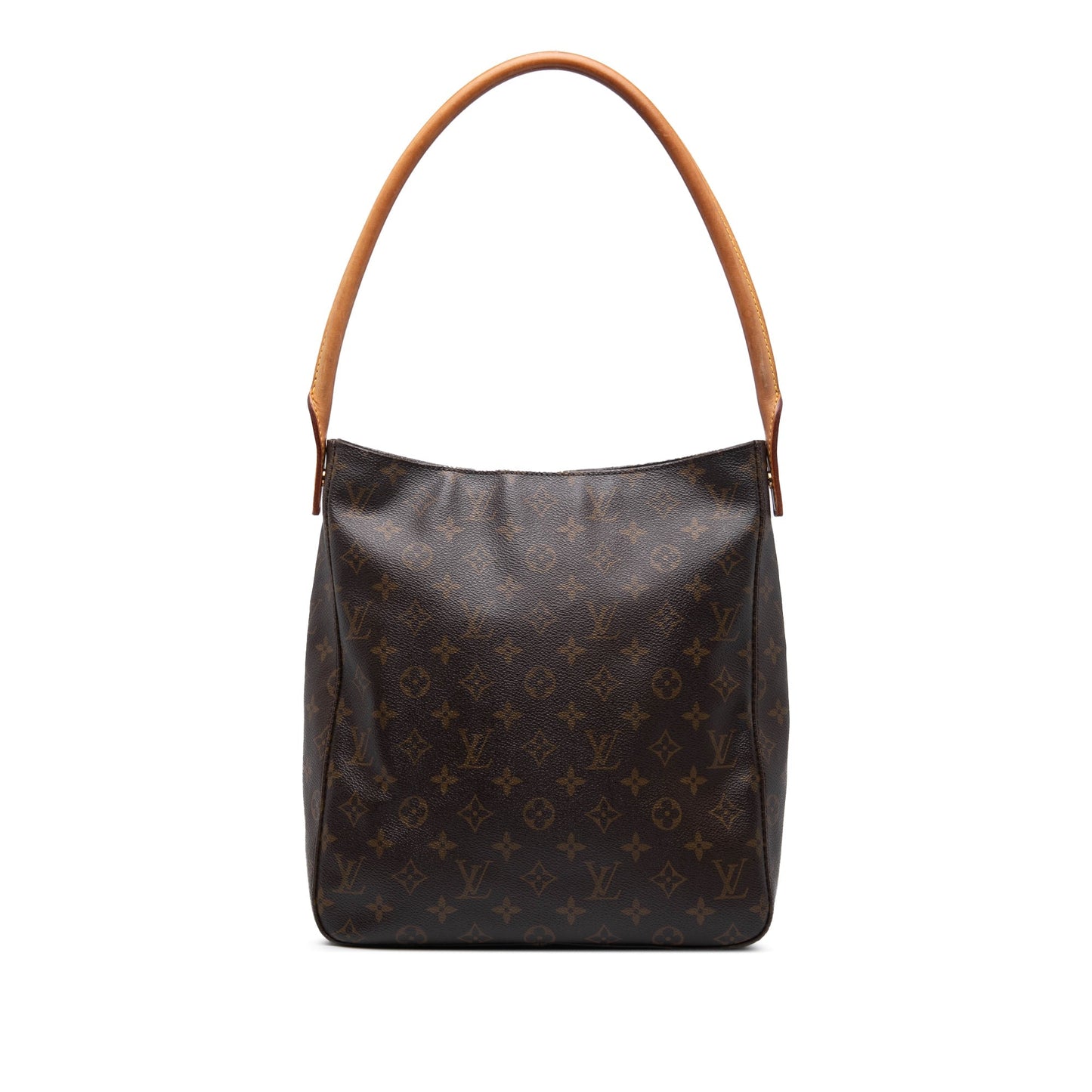 Brown Louis Vuitton Monogram Looping GM Shoulder Bag