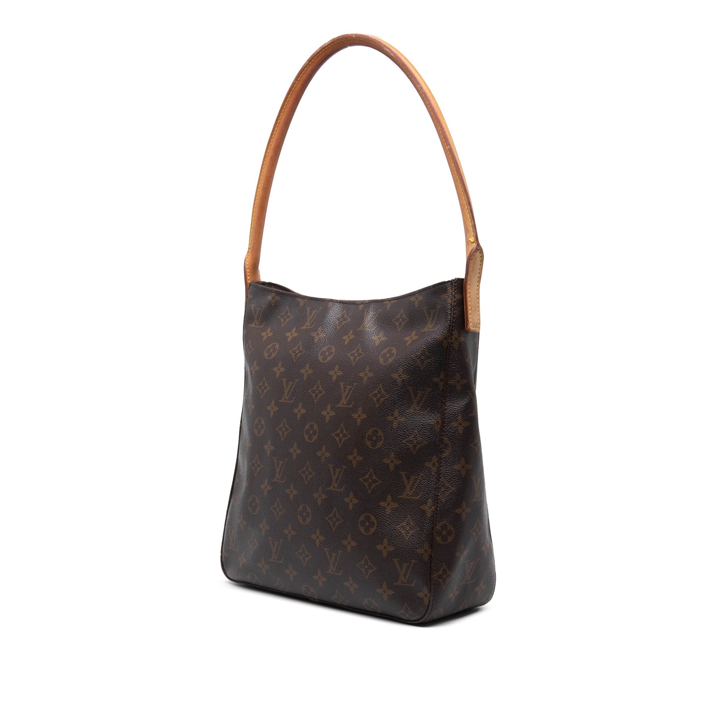 Brown Louis Vuitton Monogram Looping GM Shoulder Bag