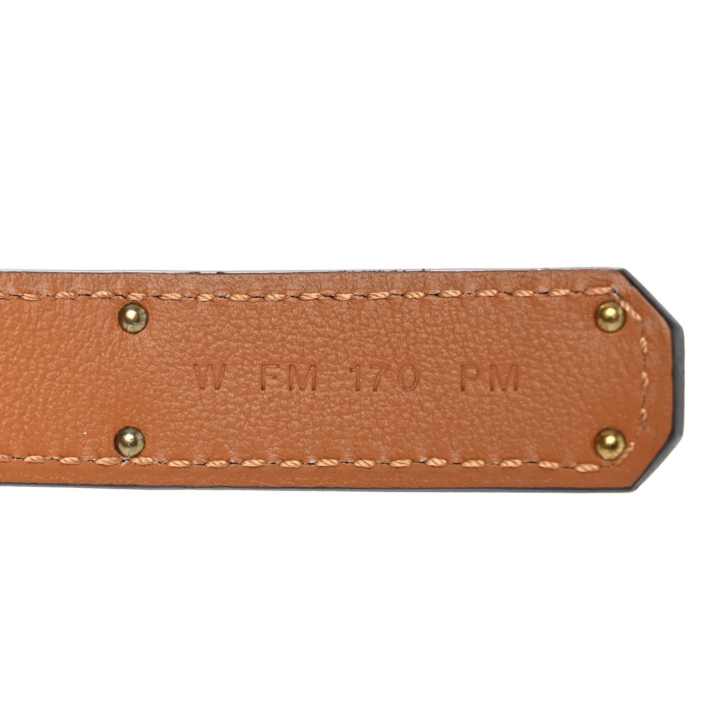 Hermes Epsom Kelly Belt Black
