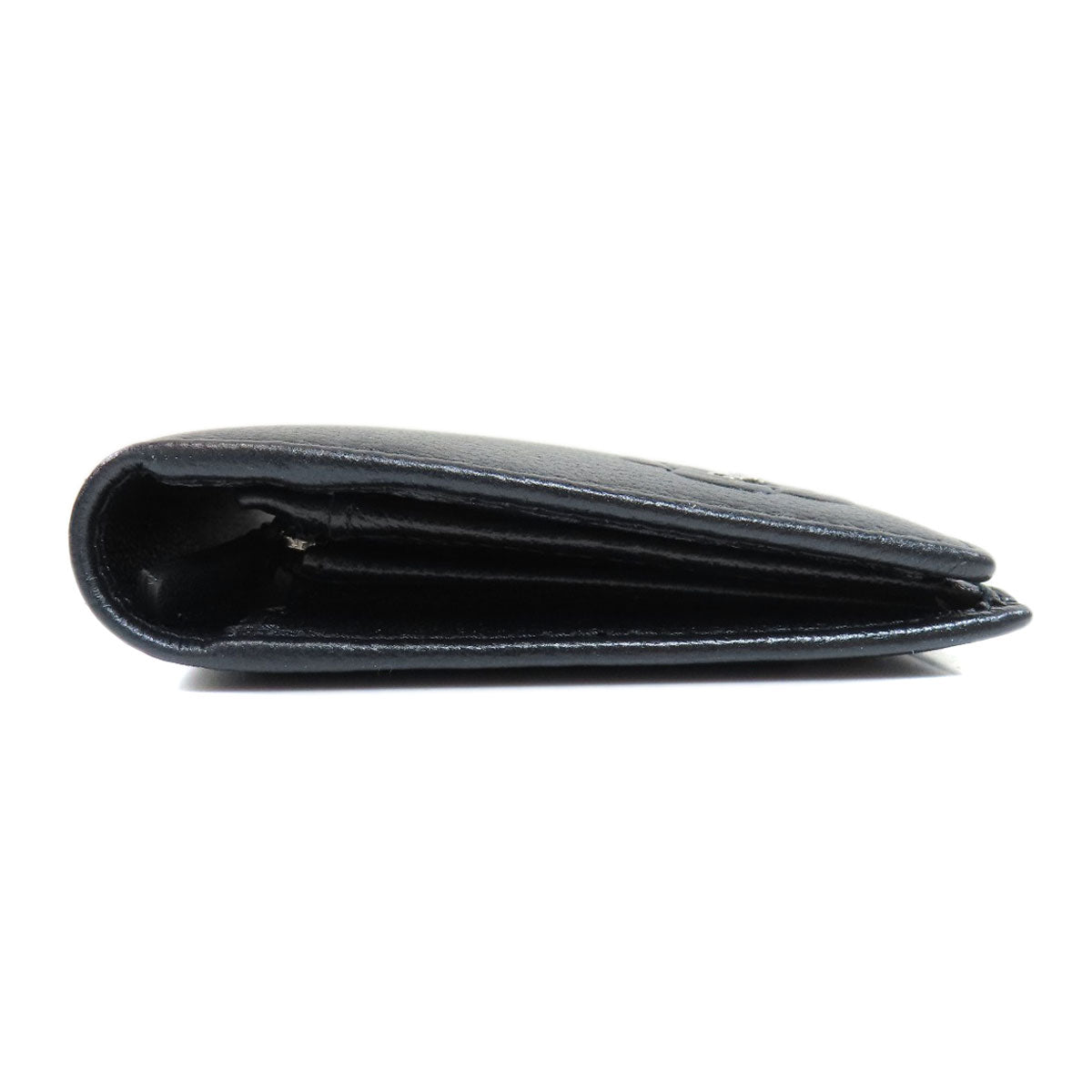 Chanel Butterfly Camellia Coco Mark Long Wallet Calf