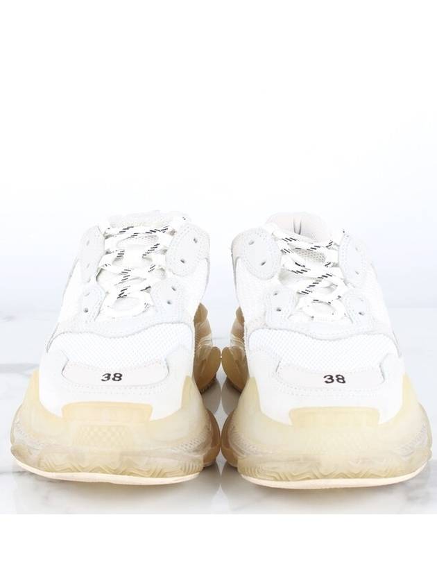 Luxury Balenciaga Trending 2026 Triple S clear sole sneakers 38 250