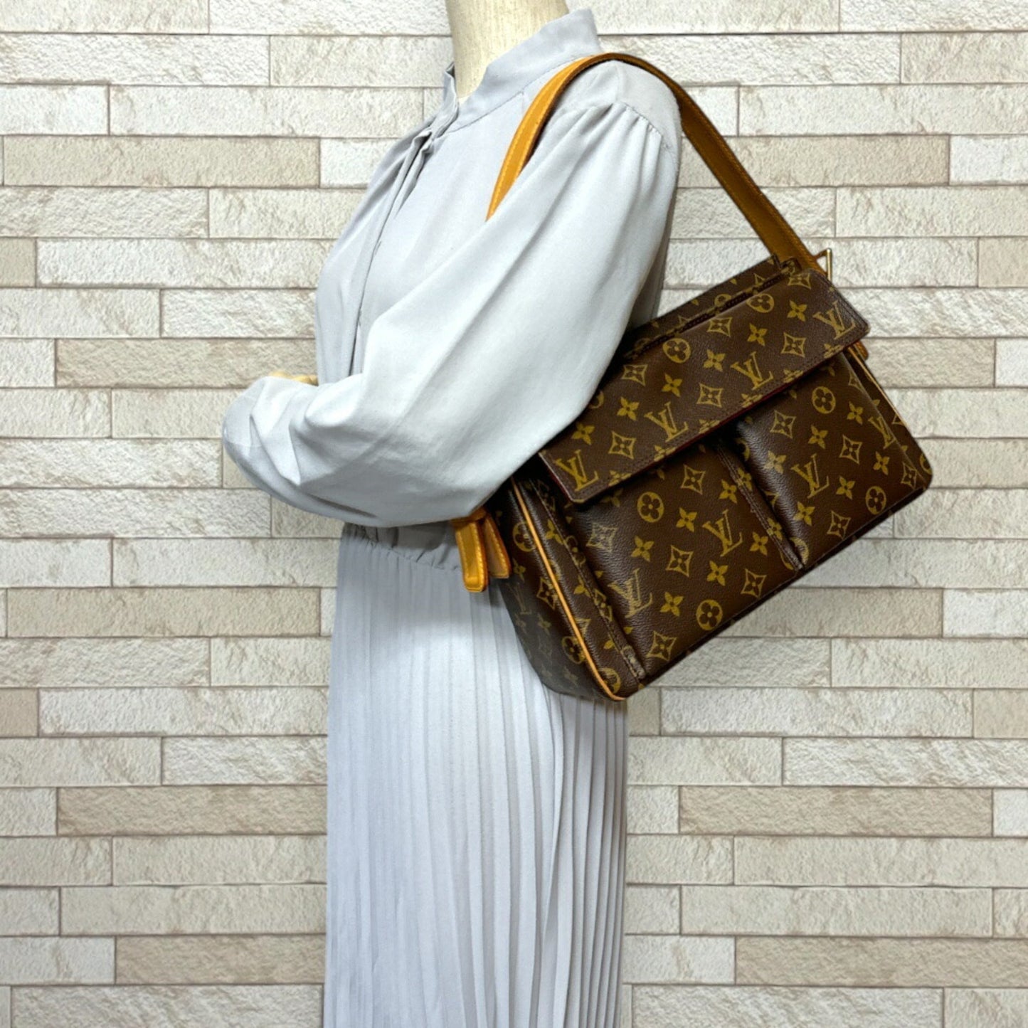 Louis Vuitton  Monogram Canvas Shoulder Bag