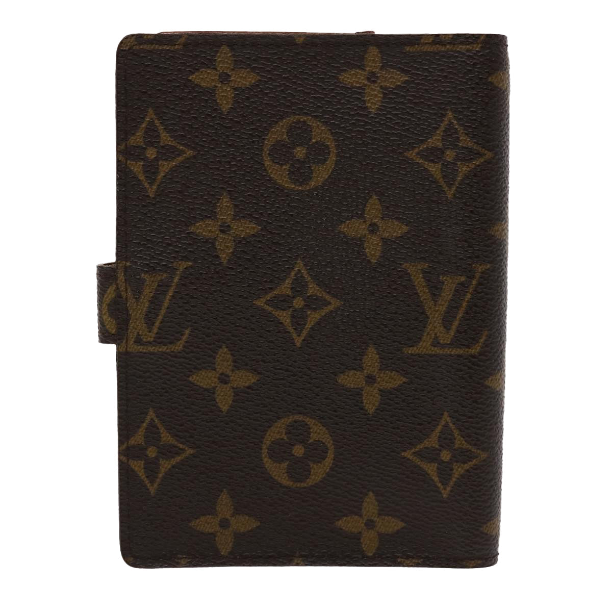 LOUIS VUITTON Monogram Agenda PM Day Planner Cover R20005 LV Auth 46411
