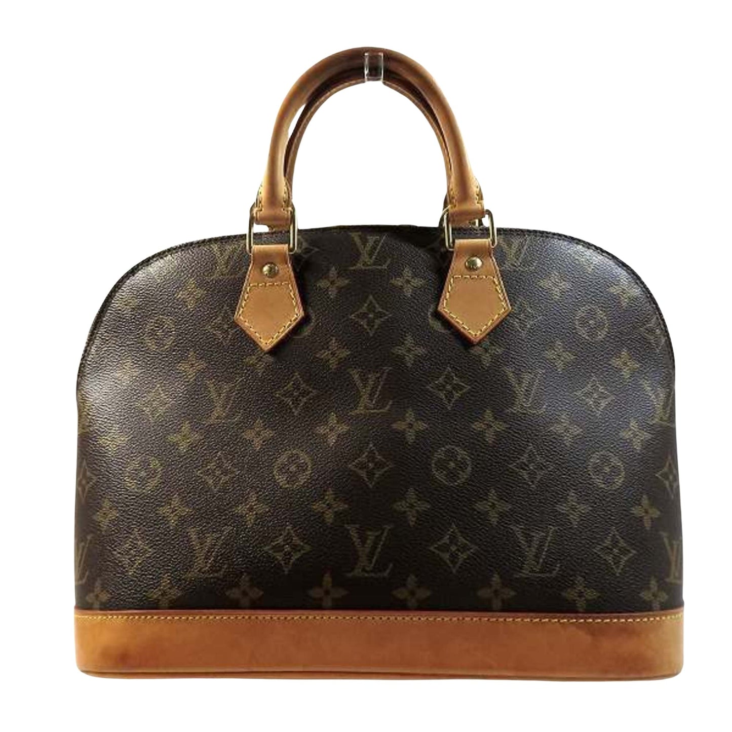 Louis Vuitton Brown Canvas Alma handbag bag