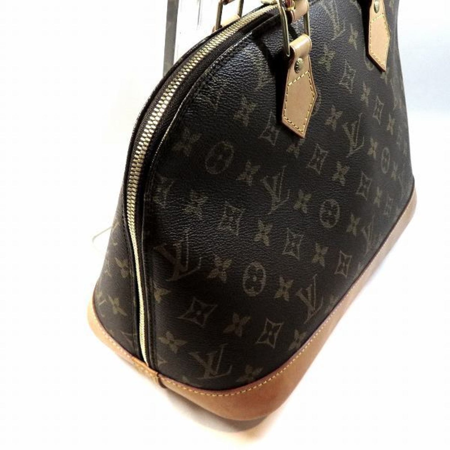 Louis Vuitton Brown Canvas Alma handbag bag
