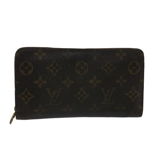 LOUIS VUITTON Monogram Long Wallet LV Auth 46540