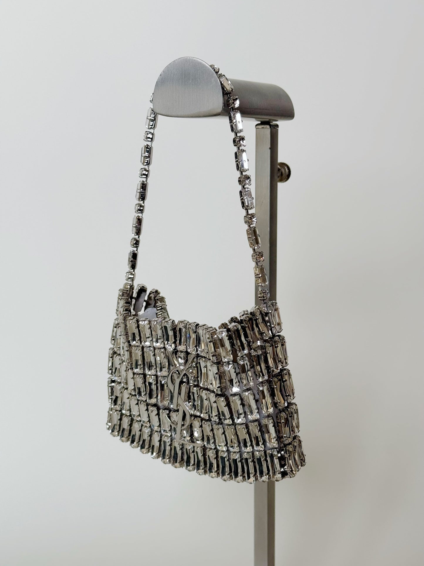 Saint Laurent Crystal Micro Evening Bag