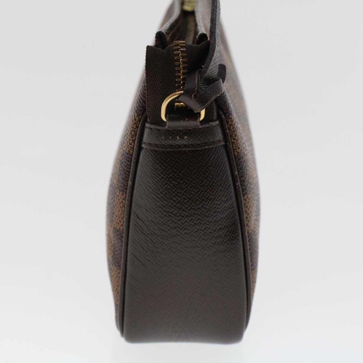 LOUIS VUITTON Damier Ebene Trousse Makeup Pouch N51982 LV Auth 46646