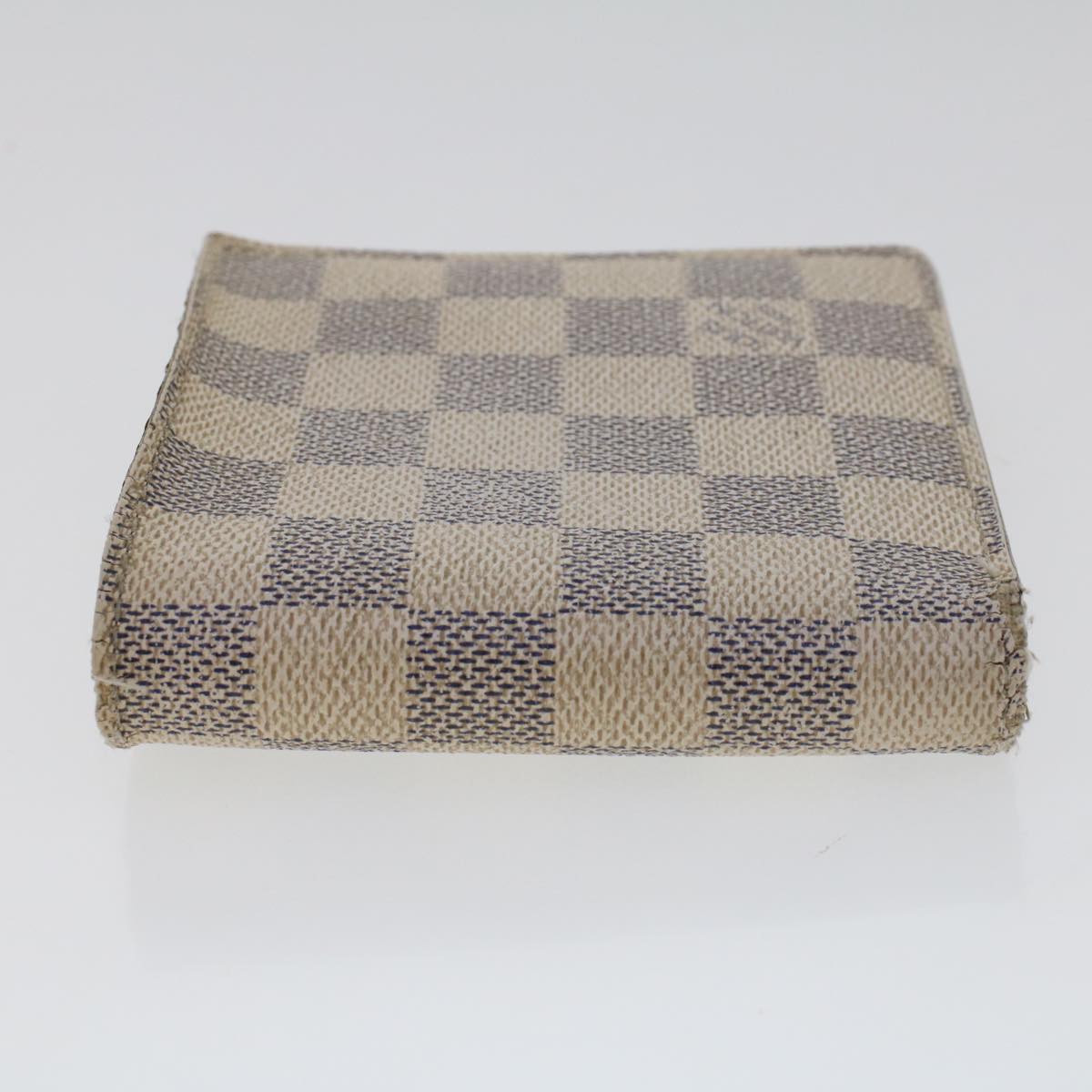 LOUIS VUITTON Damier Azur Porte Feuille Marco Bifold Wallet N60018 Auth 46655