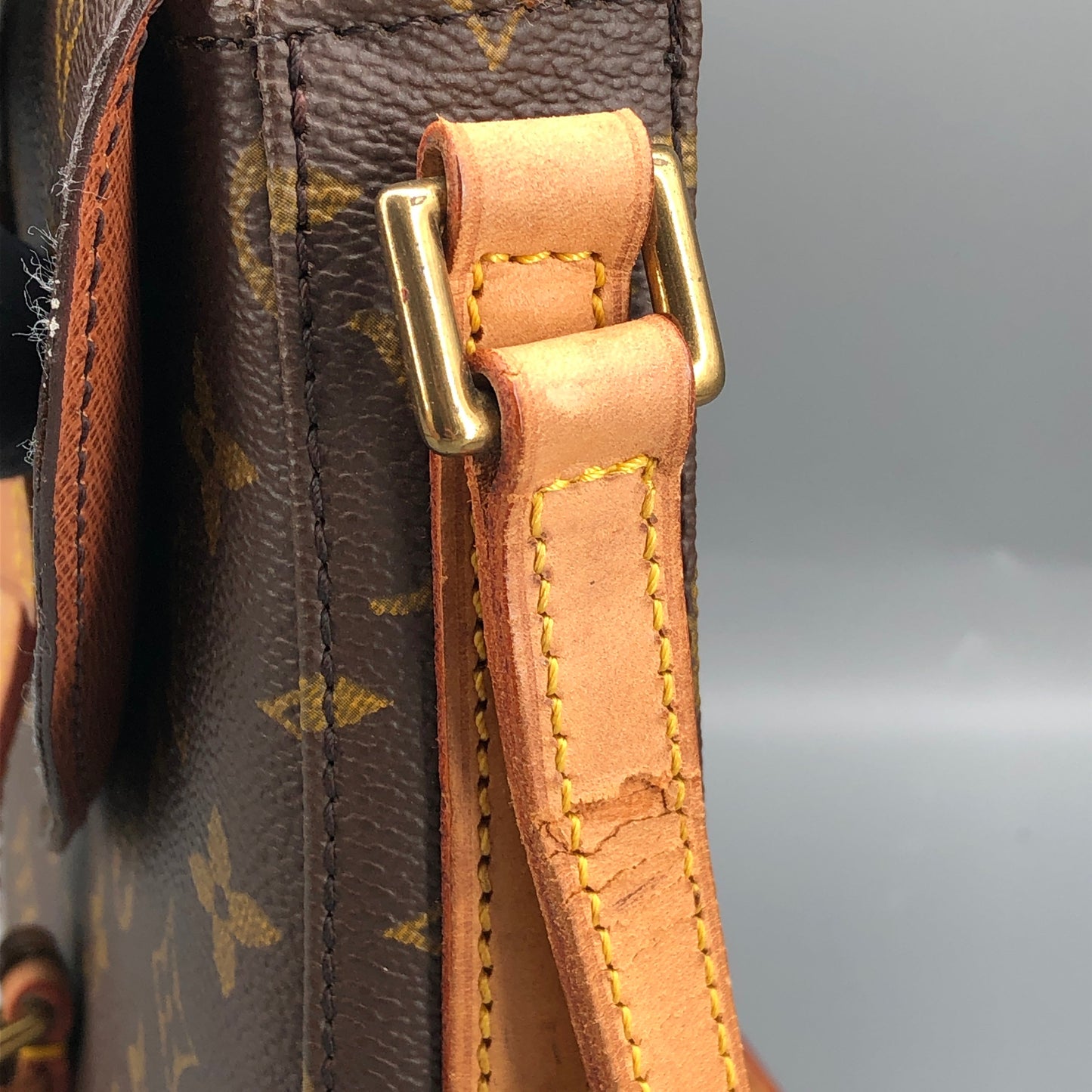 Louis Vuitton Monogram Chantilly Crossbody Bag Brown