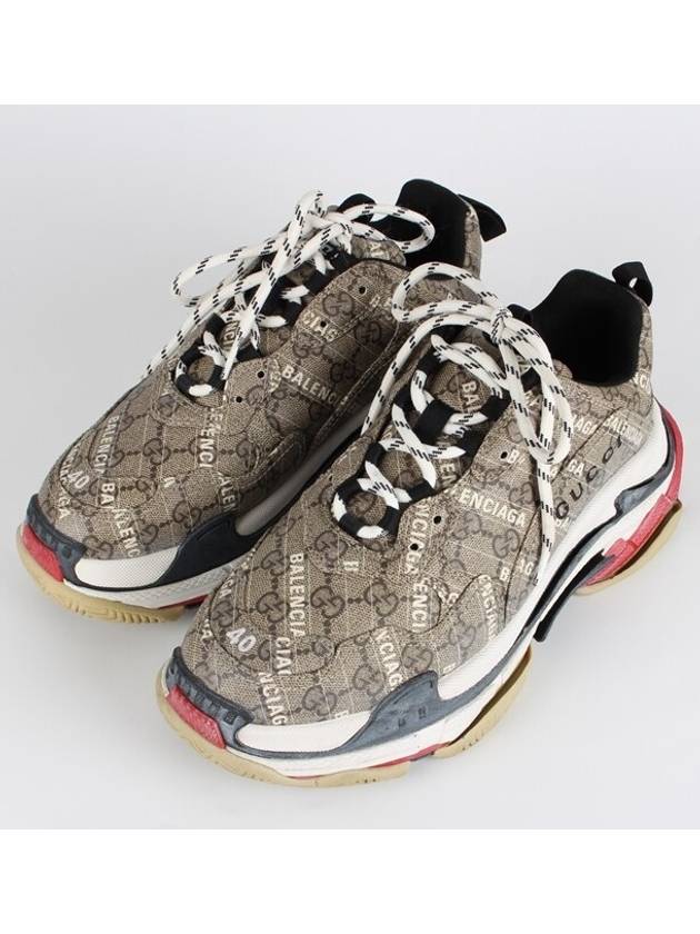 Luxury Balenciaga Trending 2026 Gucci Hacker Triple S Ebony 40 250