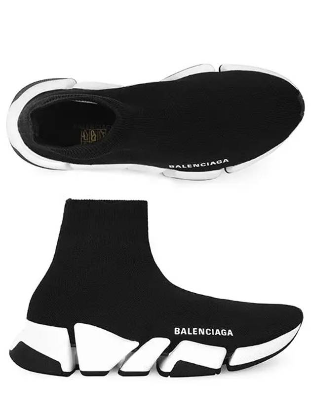 Luxury Balenciaga Trending 2026 Speed 2.0 High Top Sneakers Black