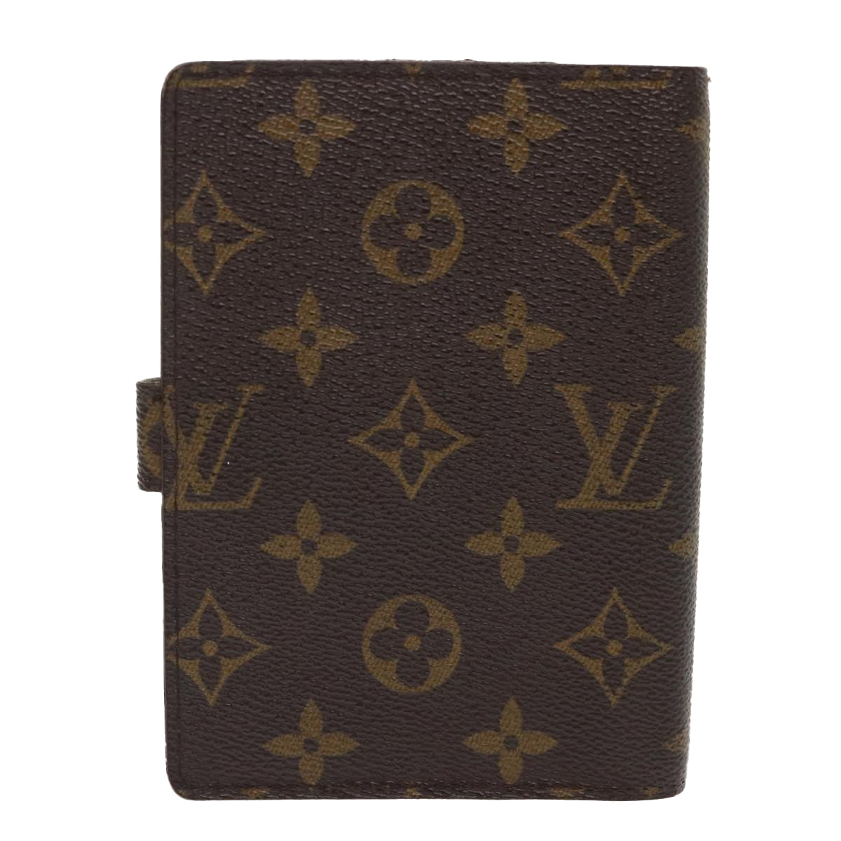 LOUIS VUITTON Monogram Agenda PM Day Planner Cover R20005 LV Auth 47230