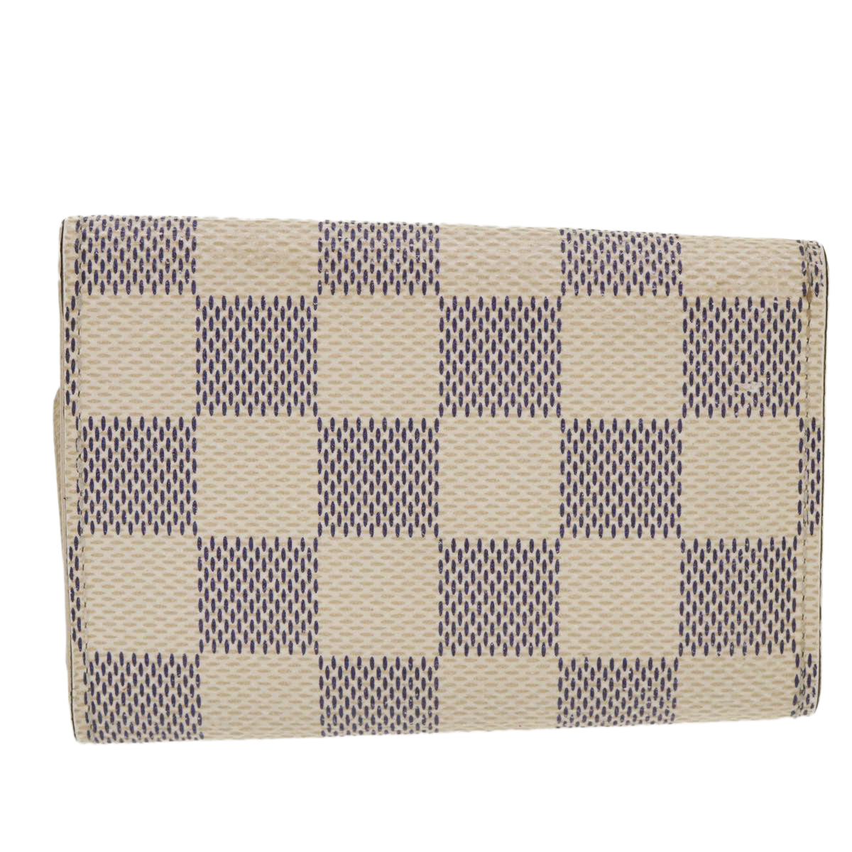 LOUIS VUITTON Damier Azur Multicles 6 Key Case N61745 LV Auth 47233