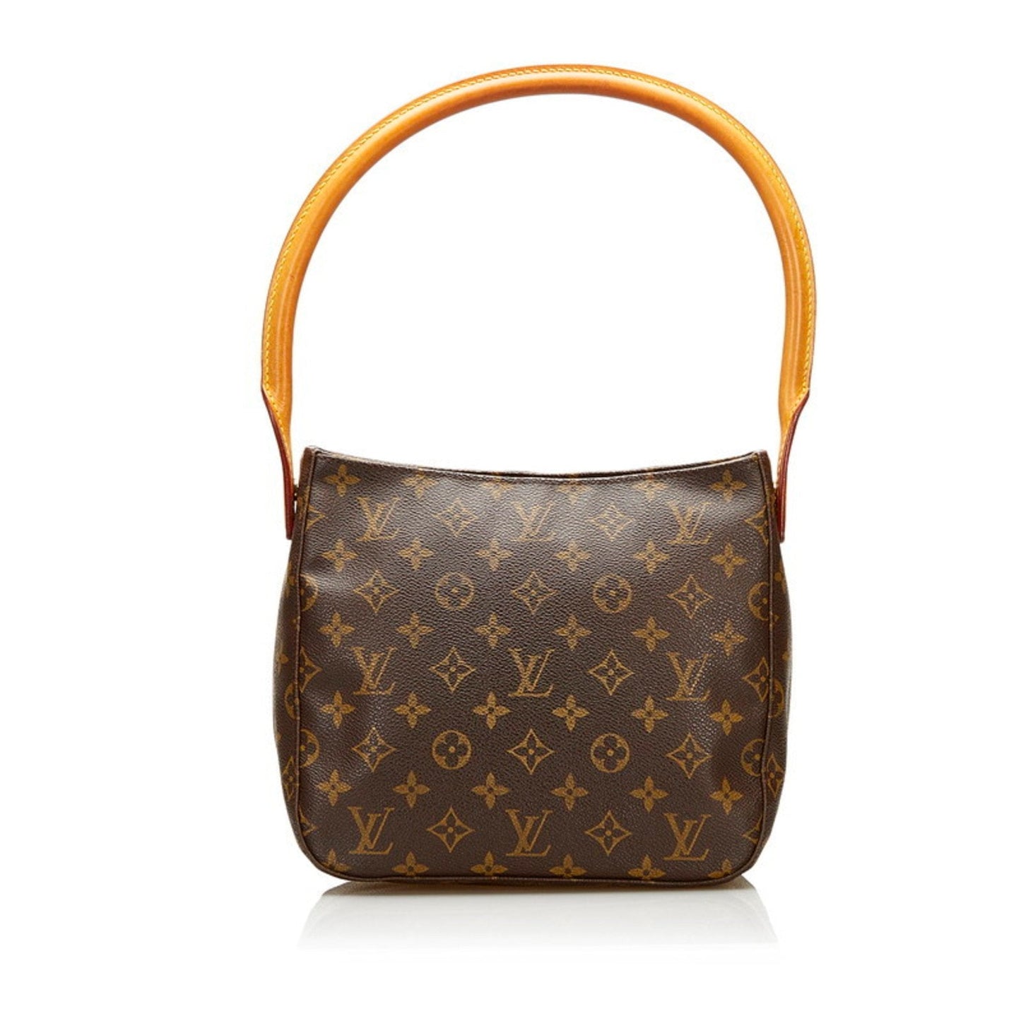 Louis Vuitton Brown Canvas Looping handbag bag