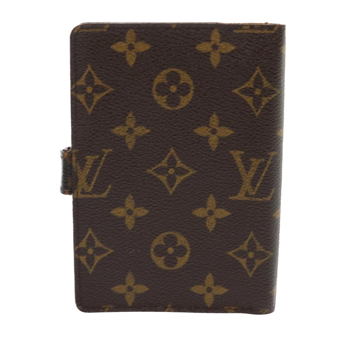 LOUIS VUITTON Monogram Agenda PM Day Planner Cover R20005 LV Auth 47595