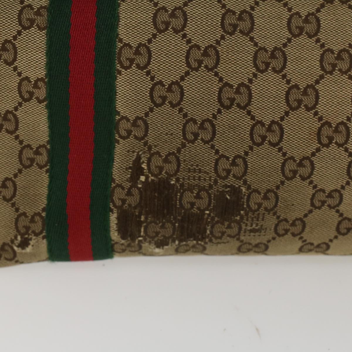 Gucci Canvas Shoulder Bag