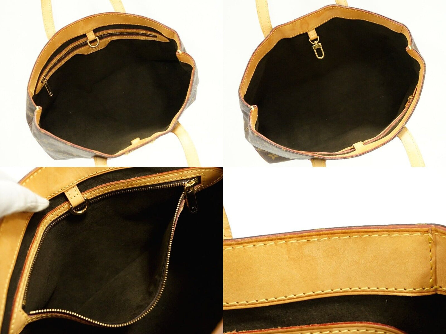 Louis Vuitton Brown Canvas Wilshire handbag bag