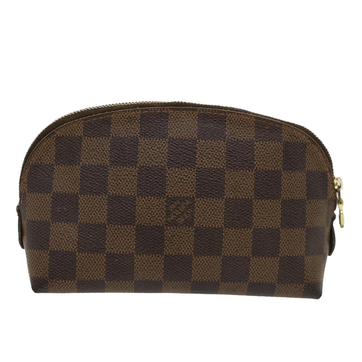 LOUIS VUITTON Damier Ebene Pochette Cosmetic PM Pouch N47516 LV  47836