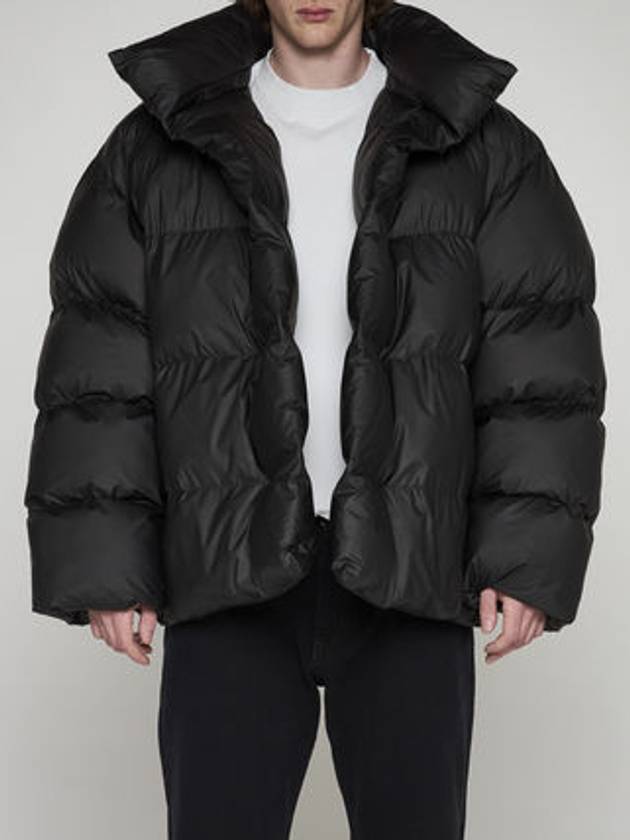 Luxury Balenciaga Trending 2026 Back Logo Wrap Padding Black