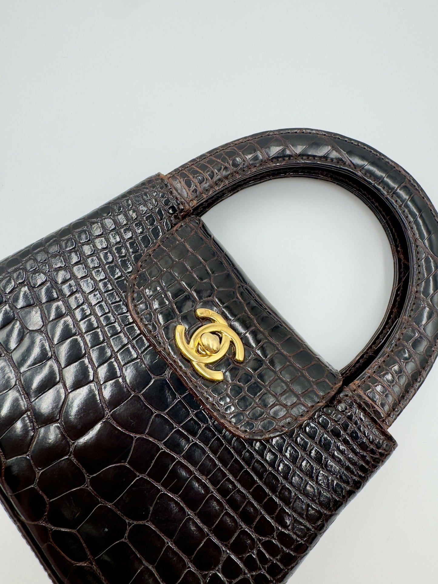 Chanel  Crocodile Mini Kelly