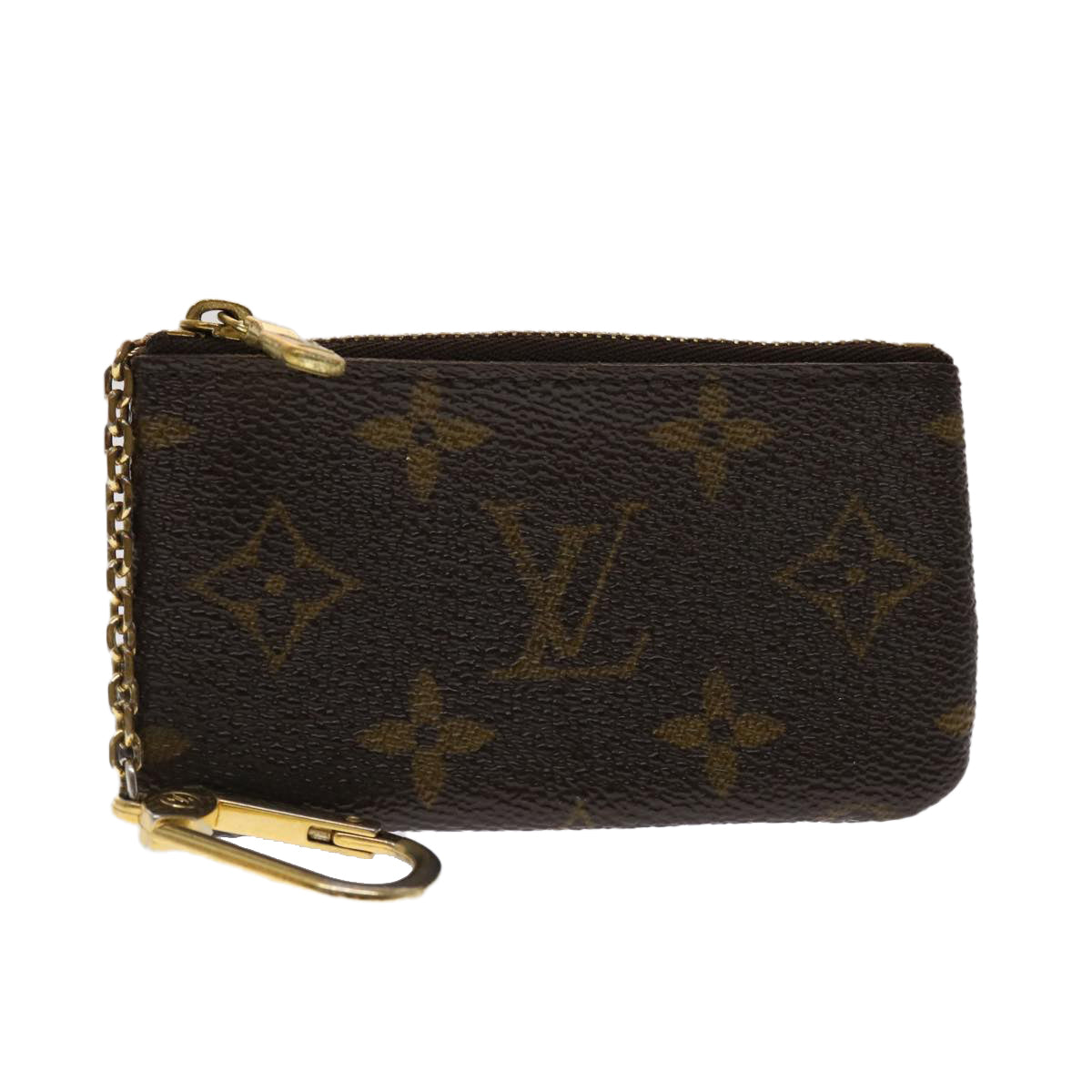 LOUIS VUITTON Monogram Pochette Cles Coin Purse M62650 LV 48059