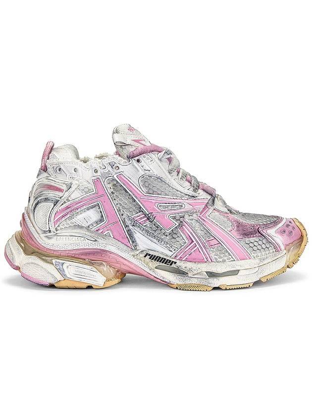 Luxury Balenciaga Trending 2026 Runner Low Top Sneakers White Pink