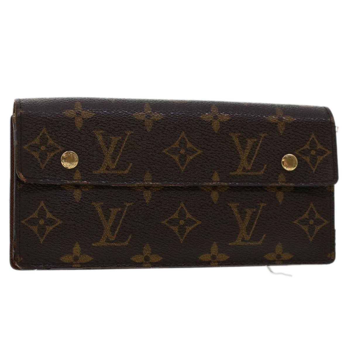 LOUIS VUITTON Monogram Portefeuille Acordion Long Wallet M58008 LV 48412