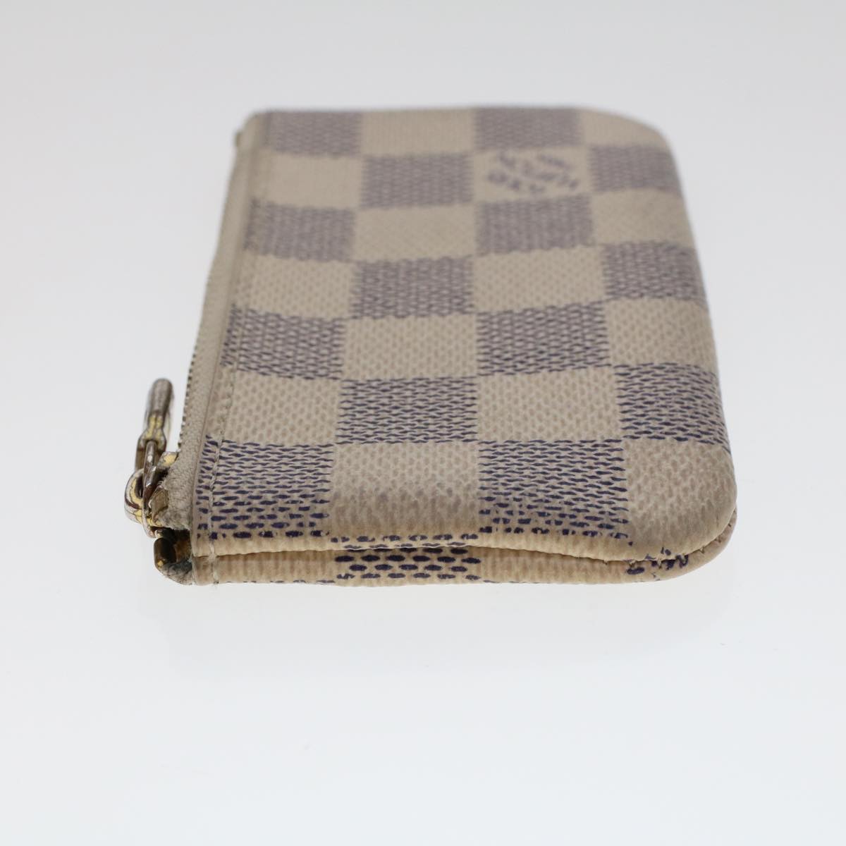 LOUIS VUITTON Damier Azur Pochette Cles Coin Purse N62659 LV  48480