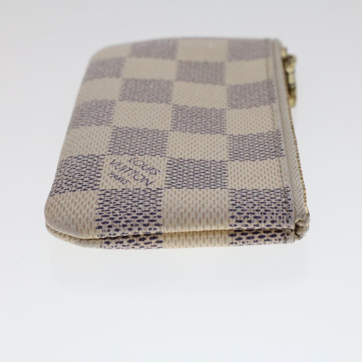 LOUIS VUITTON Damier Azur Pochette Cles Coin Purse N62659 LV  48481