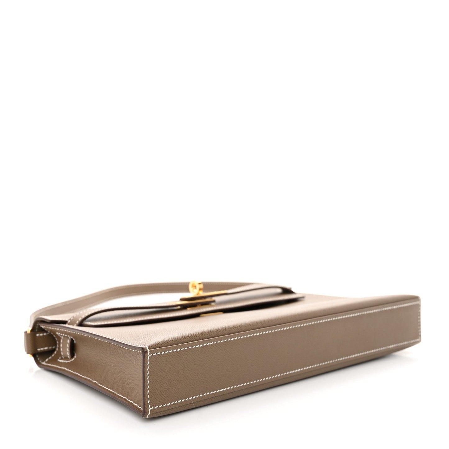 Hermes Madame Calfskin Kelly Elan Etoupe
