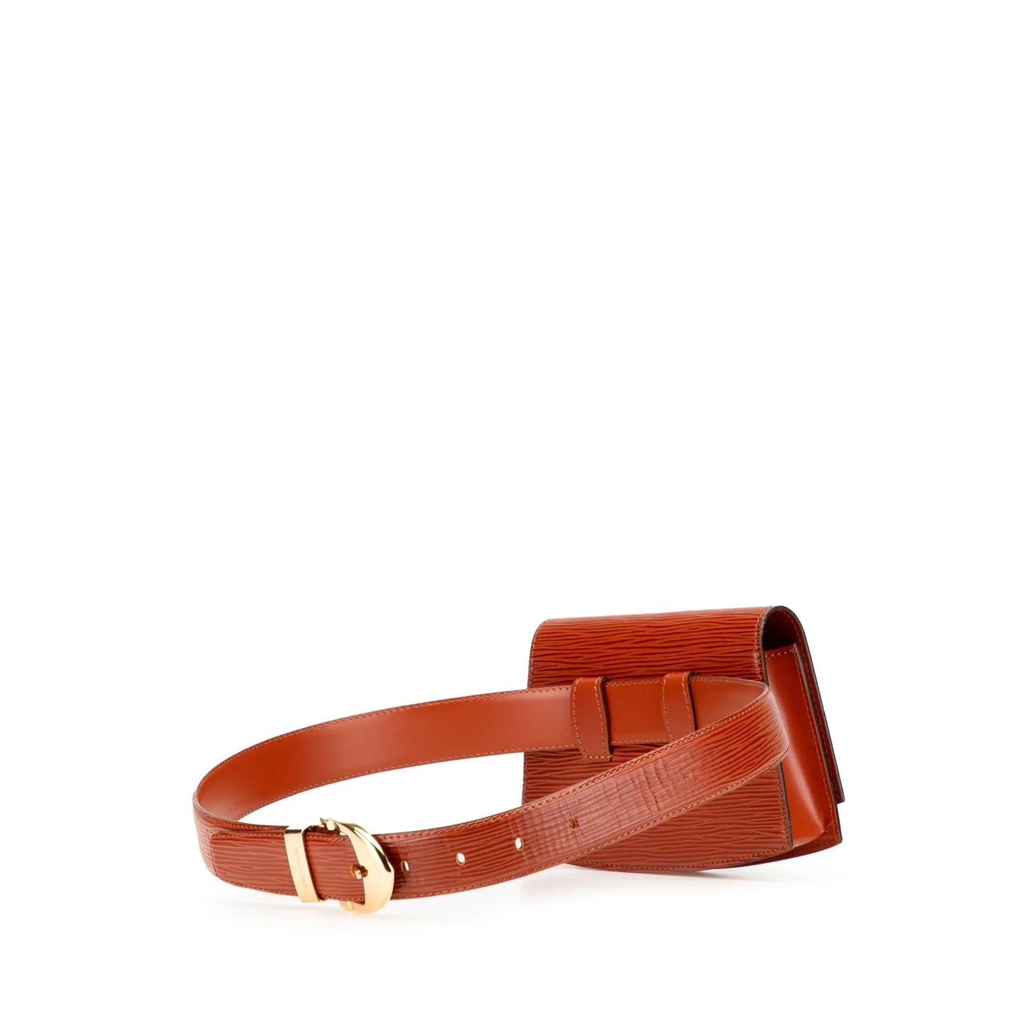 Brown Louis Vuitton Epi Tilsitt Belt Bag