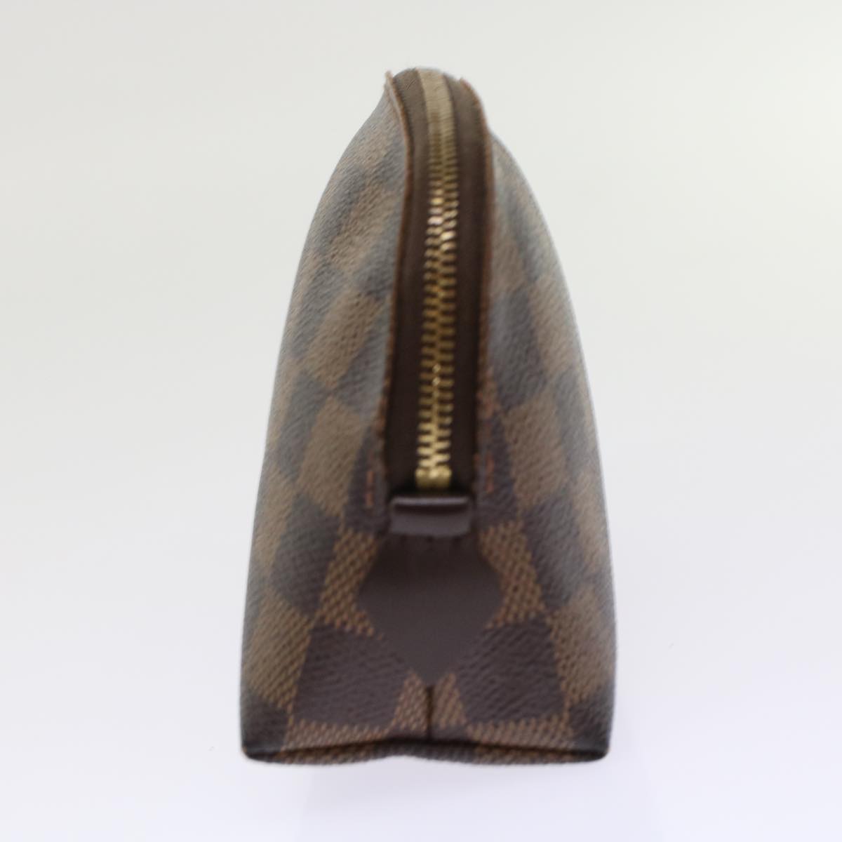 LOUIS VUITTON Damier Ebene Pochette Cosmetic PM Pouch N47516 LV  48839