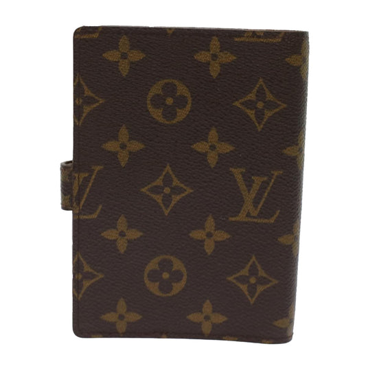 LOUIS VUITTON Monogram Agenda PM Day Planner Cover R20005 LV  48876