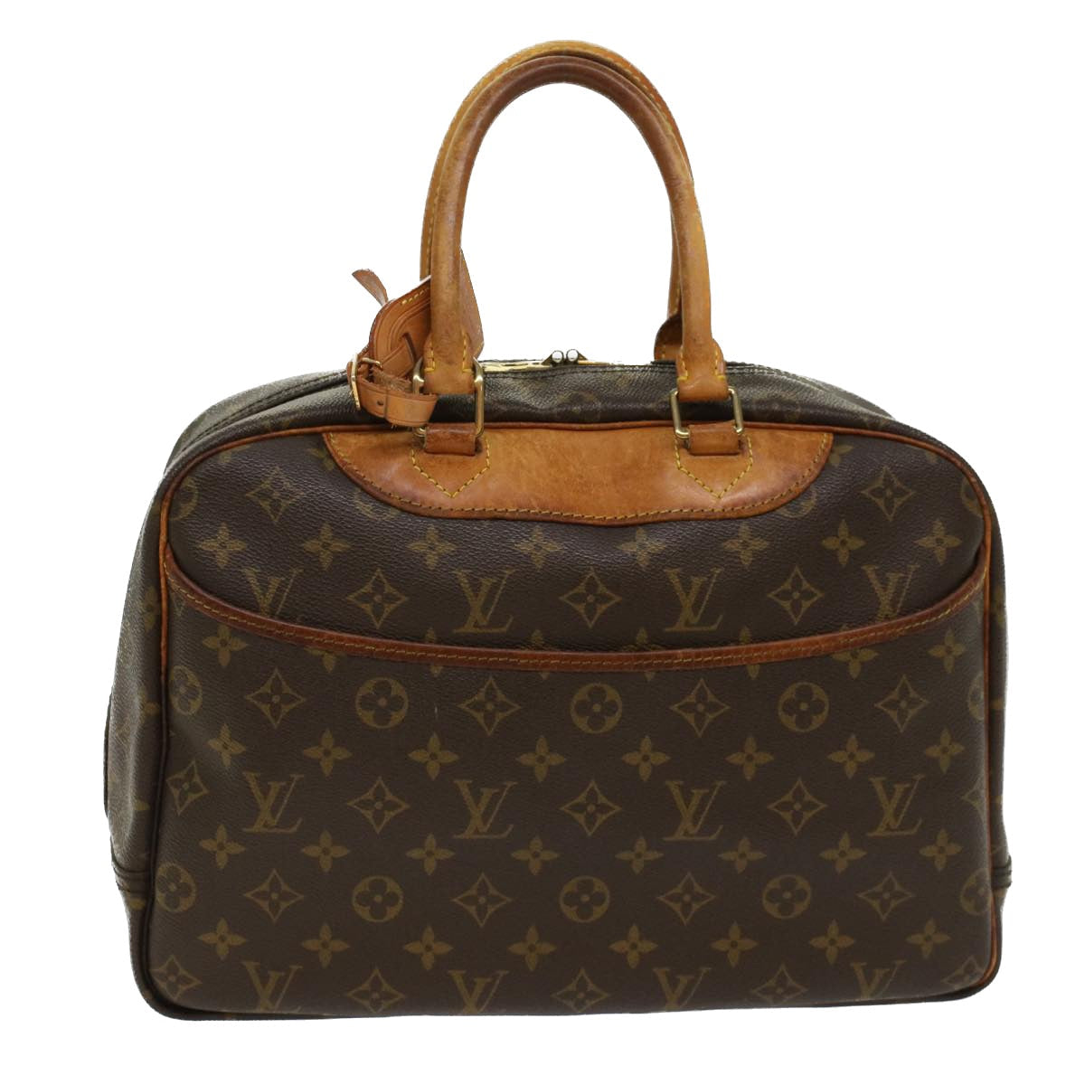 LOUIS VUITTON Monogram Deauville Hand Bag M47270 LV  48913