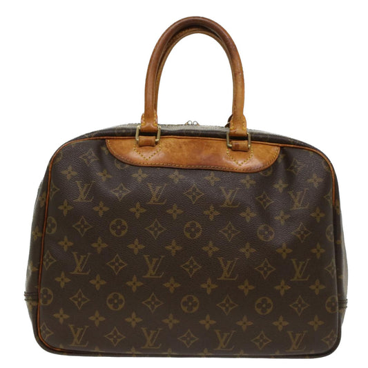 LOUIS VUITTON Monogram Deauville Hand Bag M47270 LV  48913