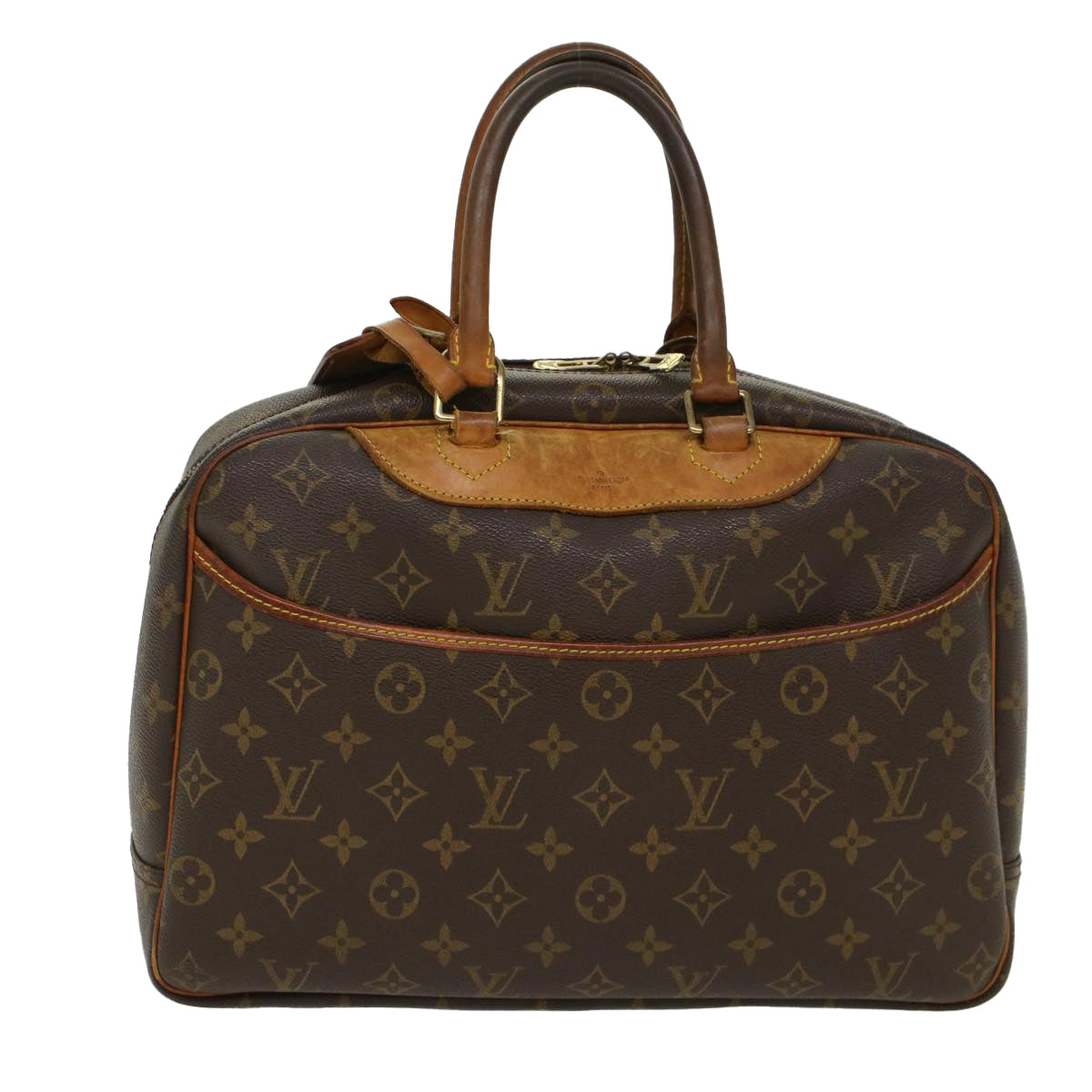 LOUIS VUITTON Monogram Deauville Hand Bag M47270 LV  48930