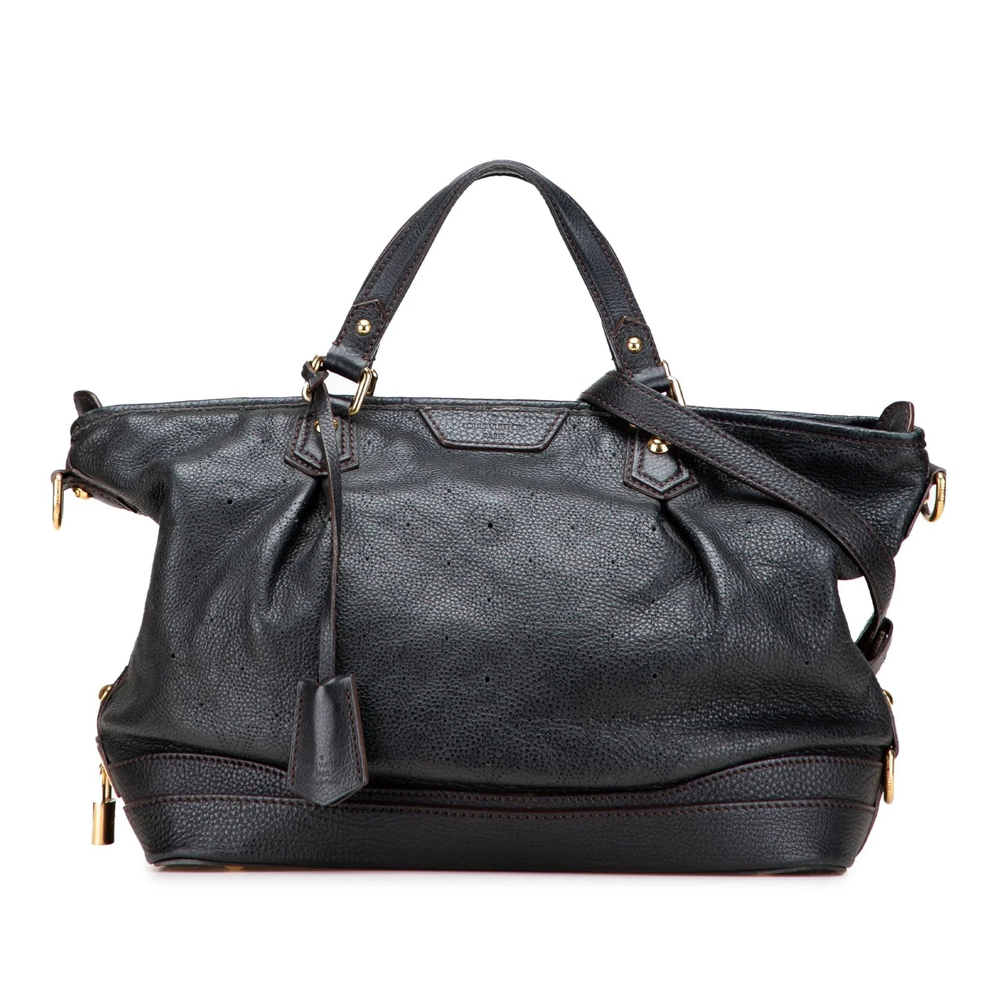 Black Louis Vuitton Monogram Mahina Stellar PM Satchel