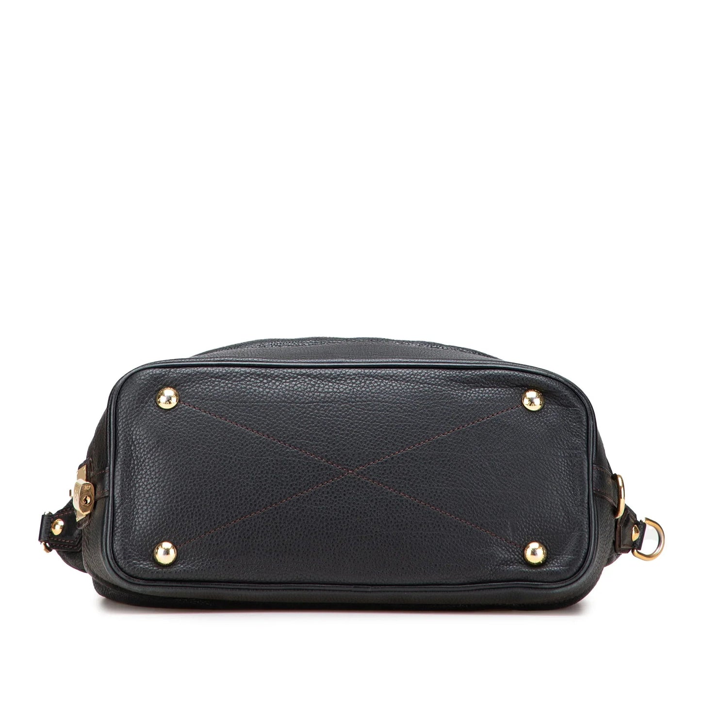 Black Louis Vuitton Monogram Mahina Stellar PM Satchel