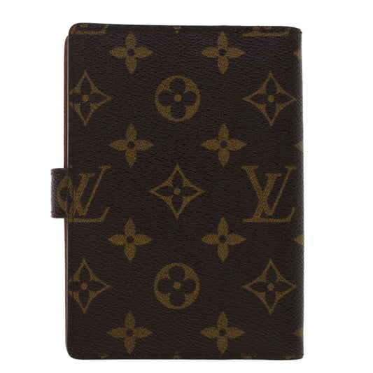 LOUIS VUITTON Monogram Agenda PM Day Planner Cover R20005 LV  49189