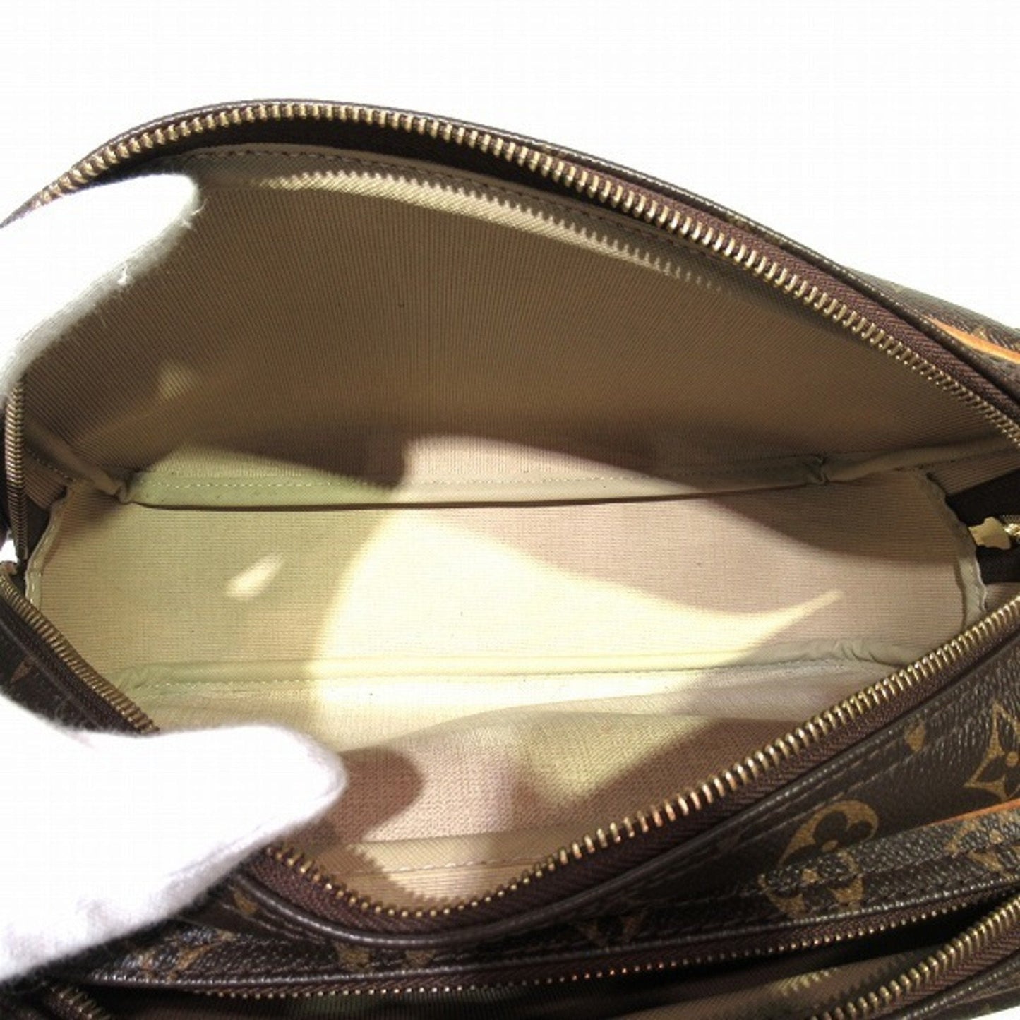 Louis Vuitton Brown Canvas Reporter shopper bag