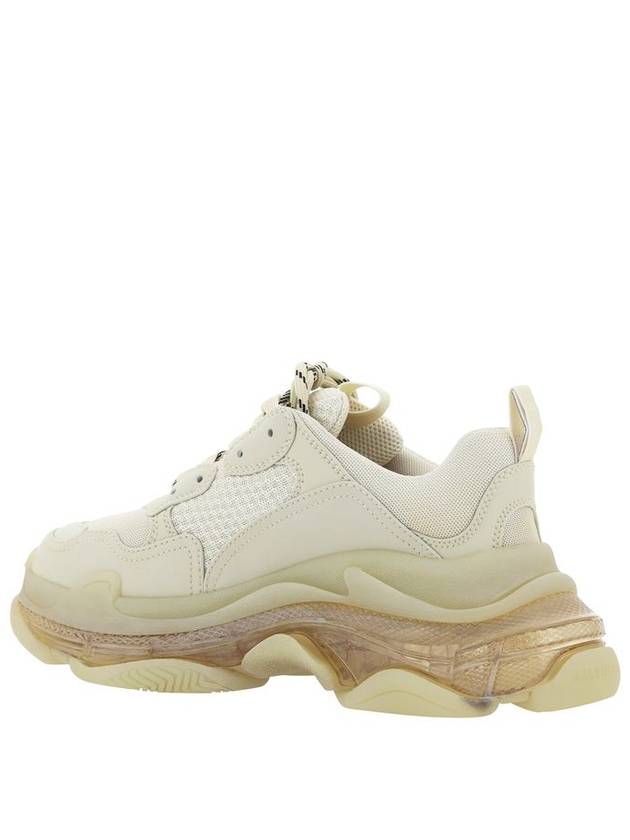 Luxury Balenciaga Trending 2026 Triple S Clear Sole Low Top Sneakers Beige