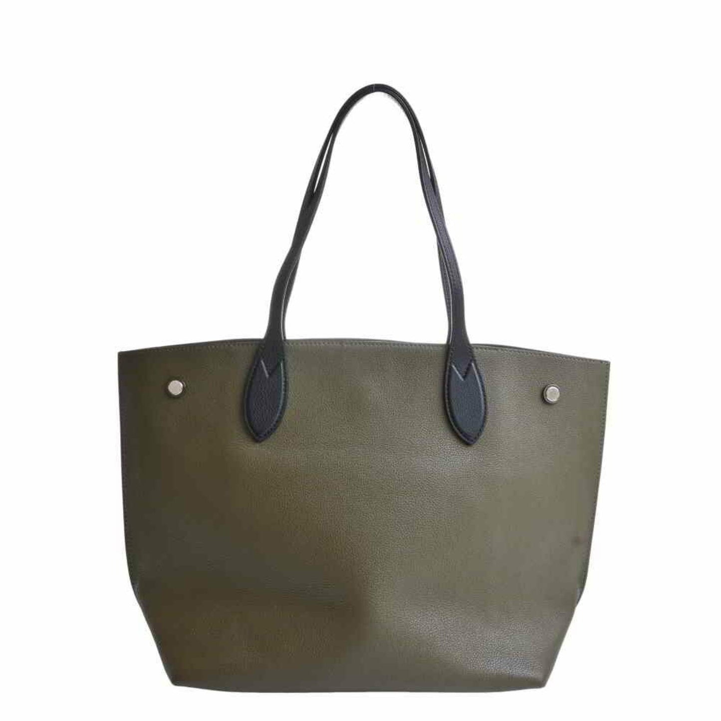 Louis Vuitton Green Leather  handbag bag