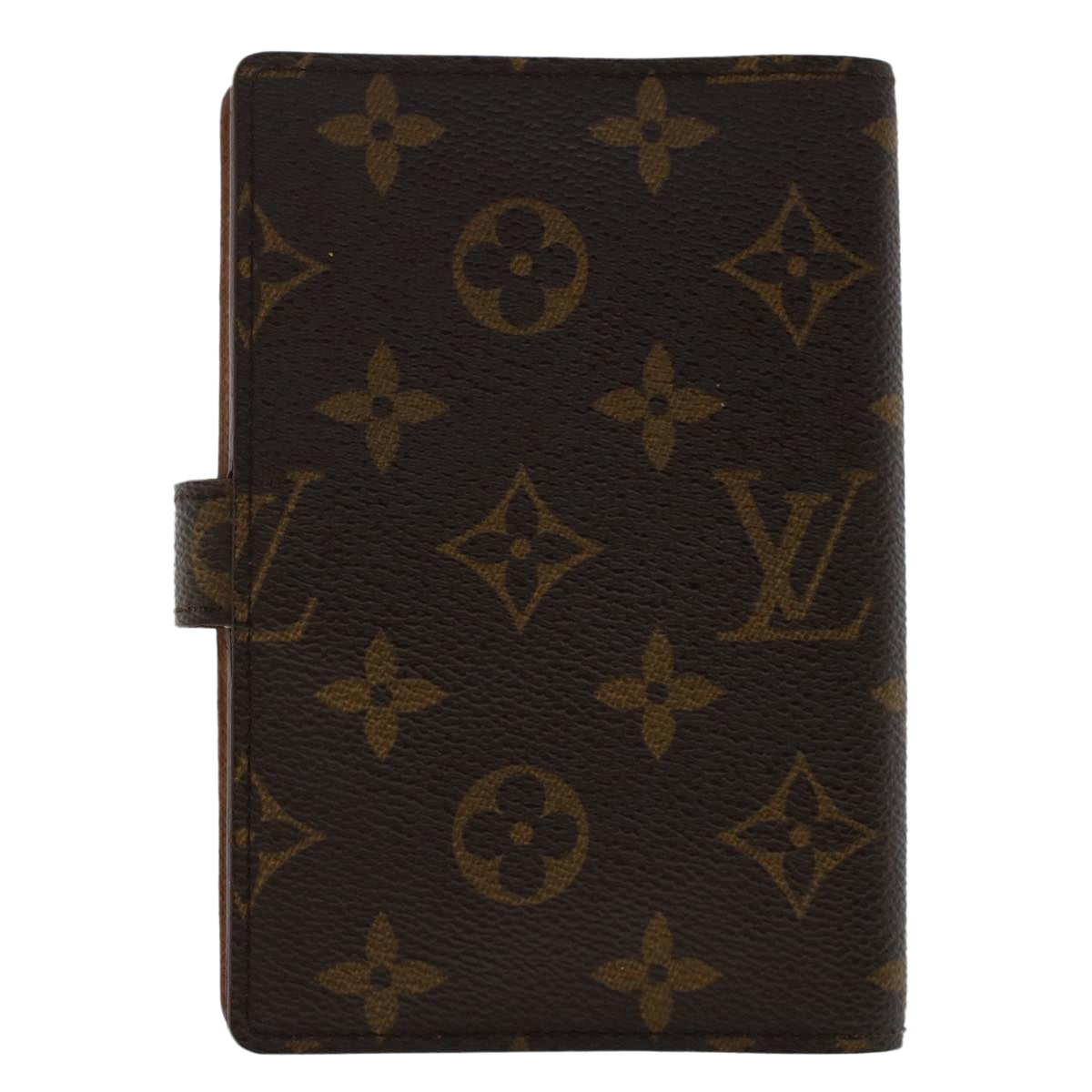 LOUIS VUITTON Monogram Agenda PM Day Planner Cover R20005 LV Auth 49884