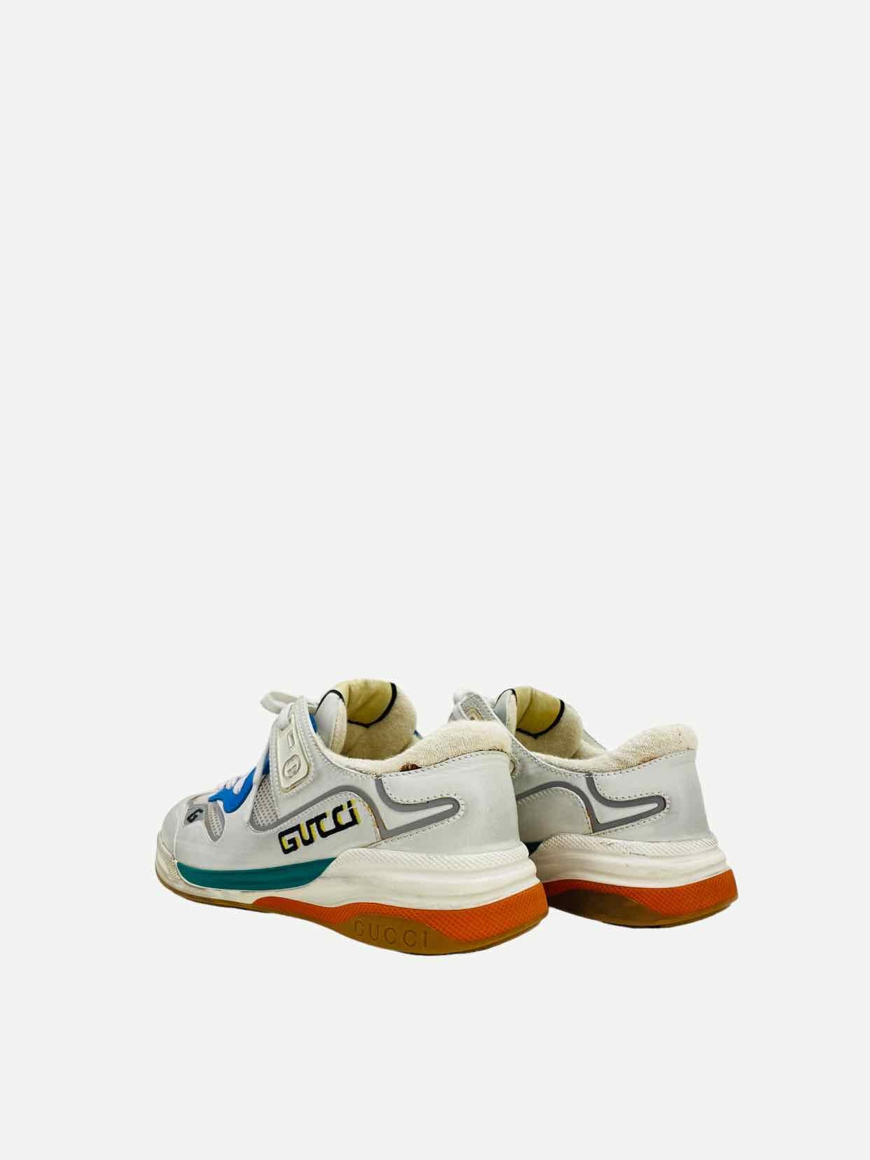 GUCCI Ultrapace White Multicolor Size EU 39 Sneakers