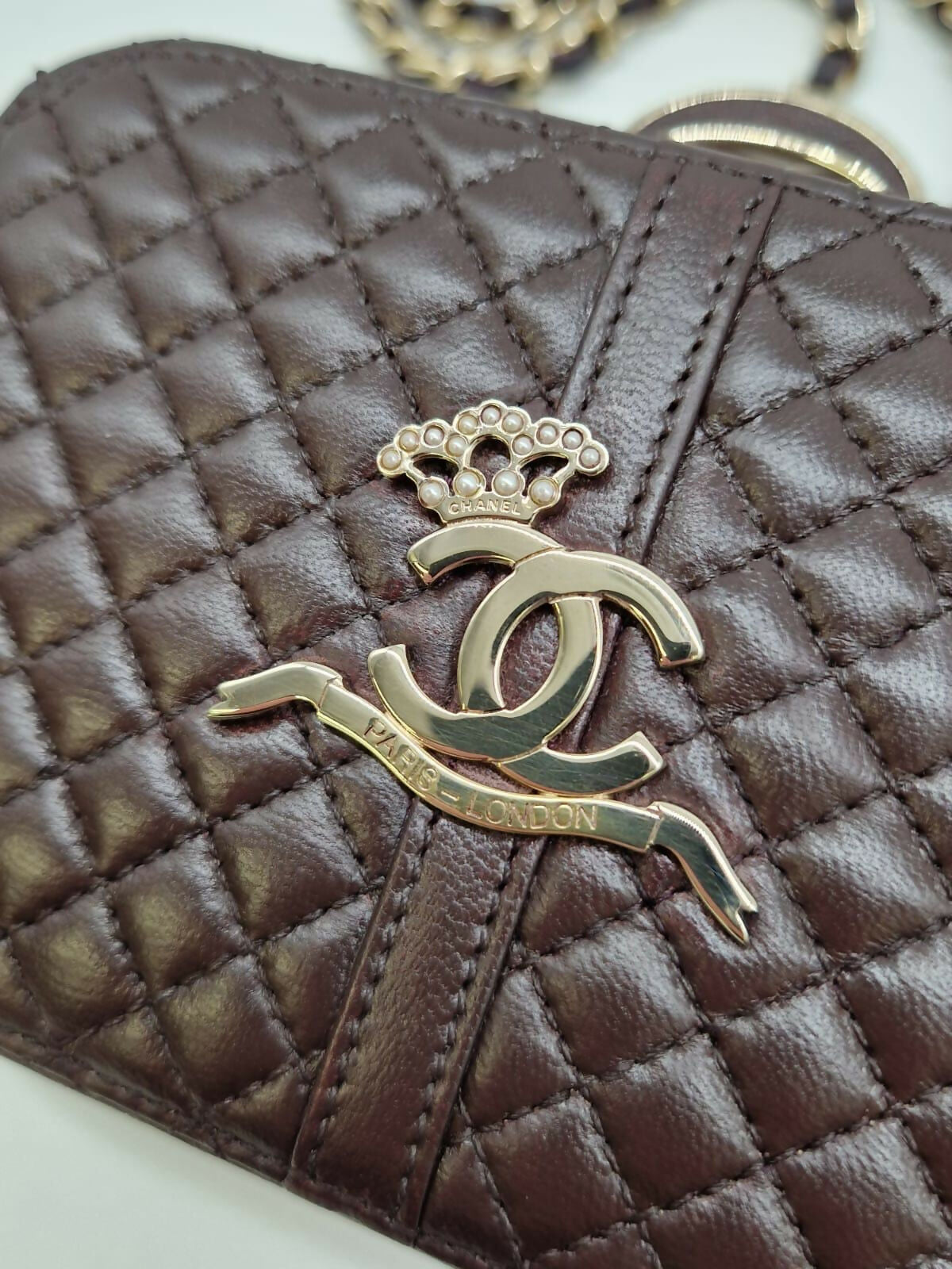 Chanel  2008 Micro Paris-London Clutch bag