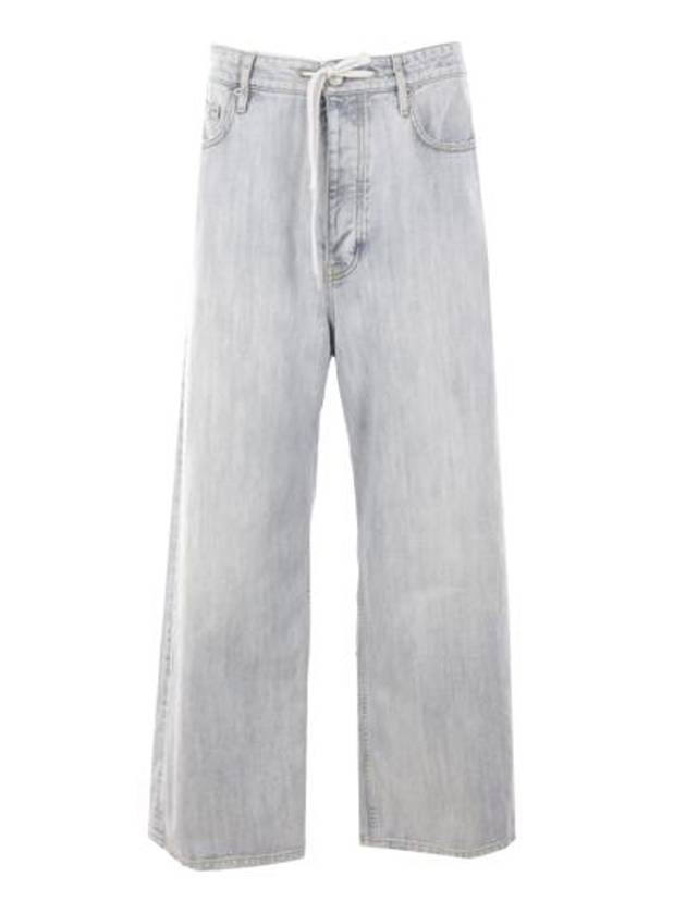 Luxury Balenciaga Trending 2026 Denim Straight Jeans Blue